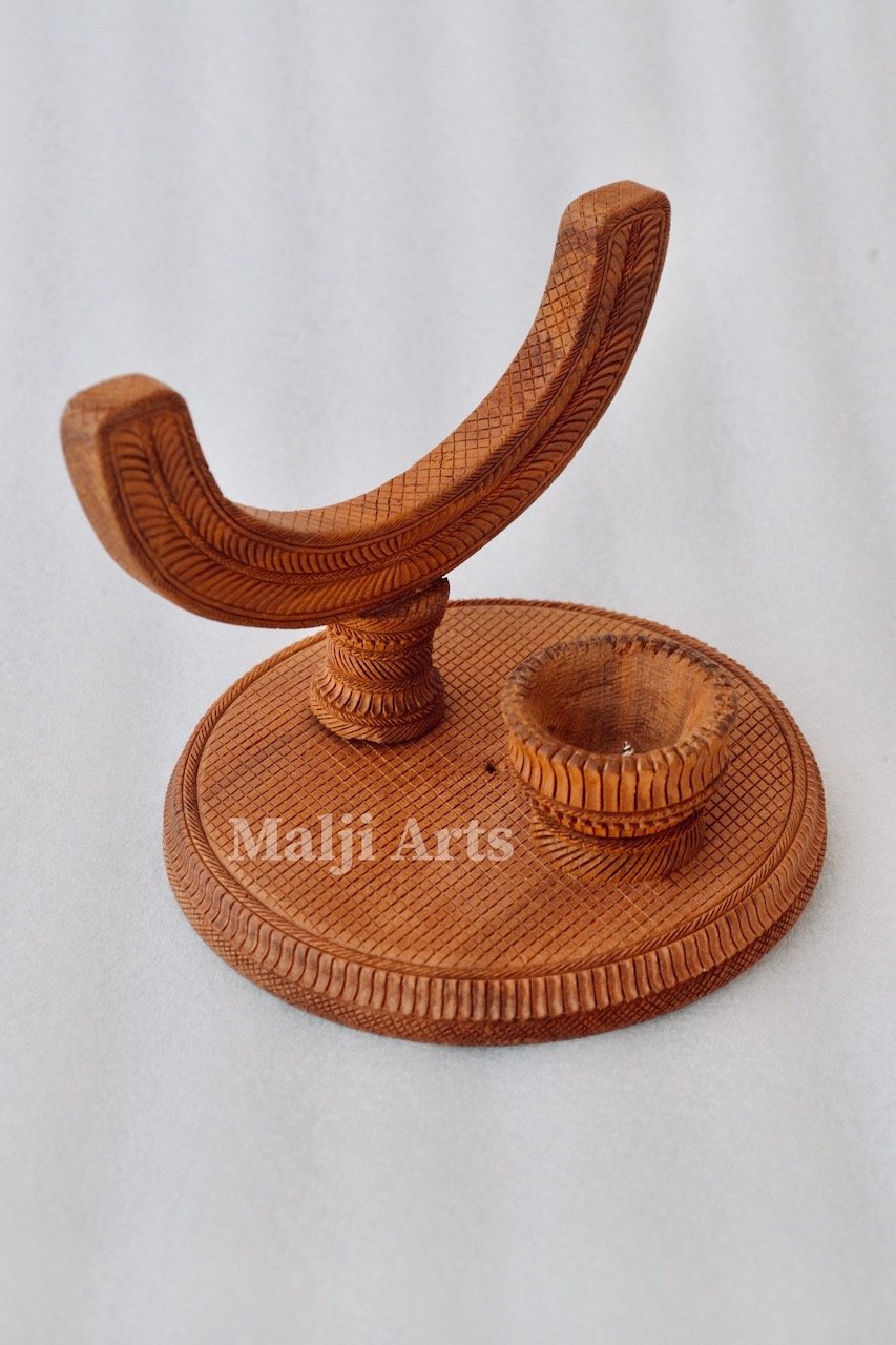 2.4 ft Sandalwood Opening Sitar or Veena Collective Art-piece - Malji Arts