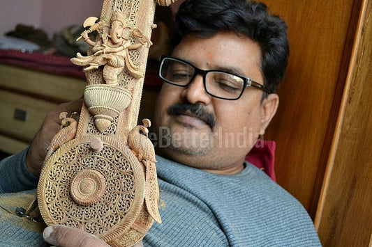 PHOTO STORY: The World’s Most Exquisite Woodcarvings Are Being Created by This Family in Rajasthan