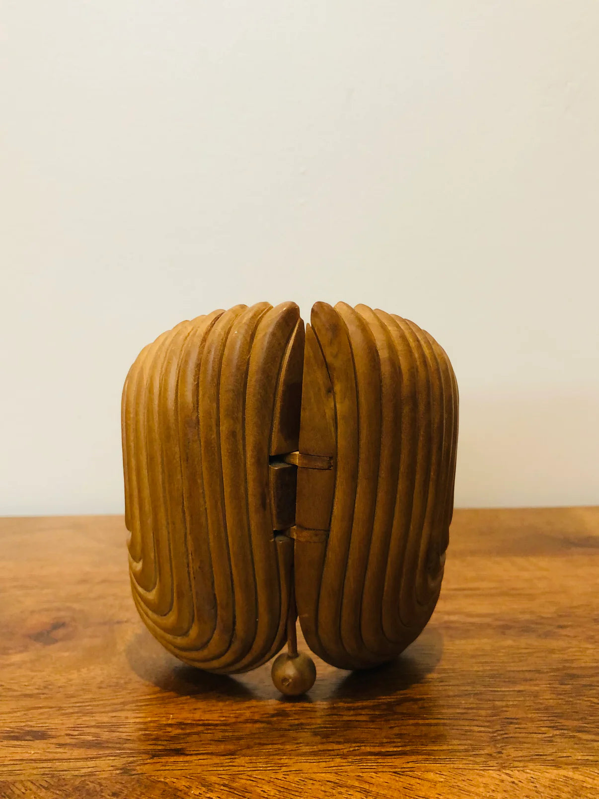 sandalwood handmade shell - Malji Arts