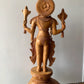 Sandalwood Large Fine Carved Lord Vishnu - Malji Arts