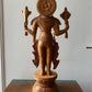 Sandalwood Large Fine Carved Lord Vishnu - Malji Arts