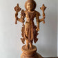 Sandalwood Large Fine Carved Lord Vishnu - Malji Arts