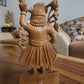 Antique Sandalwood Statue of Lord Shri Nath Ji - Malji Arts