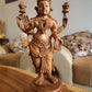 Sandalwood Carved Rare Goddess Laxmi Statue - Malji Arts