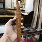 Sandalwood Hand Carved Decorative Indian Small Sword - Malji Arts