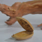 Sandalwood Miniature Saraswati In Almond - Malji Arts