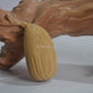 Sandalwood Miniature Saraswati In Almond - Malji Arts