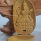 Sandalwood Miniature Saraswati In Almond - Malji Arts