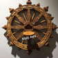 Sandalwood Dharam CHAKRA Rare Wall Hanging Artwork - Malji Arts