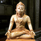 Wooden Lord Hanumana Meditation Statue - Malji Arts
