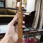 Sandalwood Hand Carved Decorative Indian Small Sword - Malji Arts