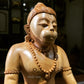 Wooden Lord Hanumana Meditation Statue - Malji Arts
