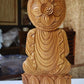 Large Sandalwood Fine Hand Carved Buddha Sitting Statue - Malji Arts