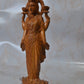 Sandalwood Vintage Hindu Goddess Laxmi Statue Collection - Malji Arts