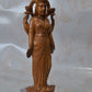 Sandalwood Vintage Hindu Goddess Laxmi Statue Collection - Malji Arts