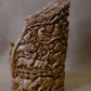 Sandalwood Solid Fine Carved Jungle and Buddha Meditation Scene - Malji Arts