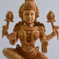 Wooden Fine Hand Carved Laxmi Statue - Malji Arts