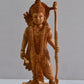 Wooden Standing Ayodhya Temple Rama Statue - Malji Arts