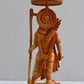 Wooden Standing Ayodhya Temple Rama Statue - Malji Arts