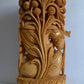18" Inch Large Wooden Lord Krishna Sitting Under Tree - Malji Arts