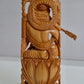 Authentic Aged Mysore Sandalwood Beautiful Krishna Sitting Statue - Malji Arts
