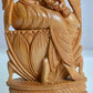 Authentic Aged Mysore Sandalwood Beautiful Krishna Sitting Statue - Malji Arts
