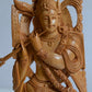 Authentic Aged Mysore Sandalwood Beautiful Krishna Sitting Statue - Malji Arts