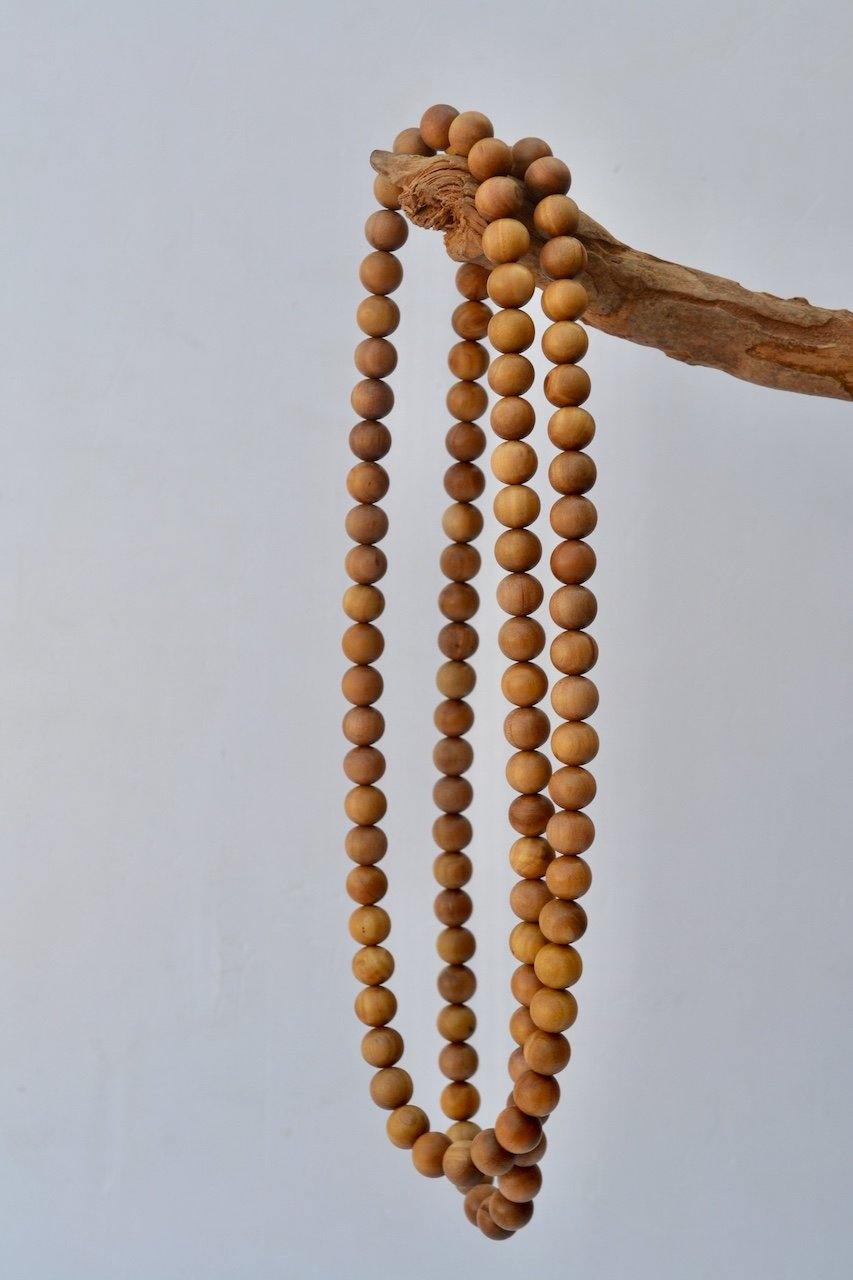 Santalwood Mala Necklace – Woodfox Rings