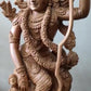 Sandalwood Lord Rama with Hanuman Quality Carving Statue - Malji Arts
