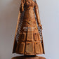 Sandalwood fine Carved Art Piece Rajasthani Lady - Malji Arts