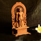 Sandalwood Rare Jain Digambara Tirthanhara Standing in Kayotsarga Meditation Posture - Malji Arts