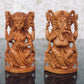 Combo offer - Sandalwood Ganesha, Laxmi & Saraswati Statue - Malji Arts