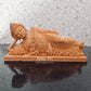 Wooden Fine Hand Carved Sleeping Buddha Statue - Malji Arts