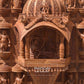 Sandalwood Hand Carved Lord Vishnu Dashavatar JHAROKHA - Malji Arts