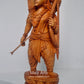 Wooden Ayodhya Temple Rama Statue - Malji Arts