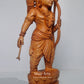 Wooden Ayodhya Temple Rama Statue - Malji Arts