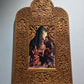 Sandalwood Rare Hand Carved Frame wall hanging artwork - Malji Arts
