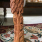 Sandalwood Standing Buddha Statue Under Tree - Malji Arts