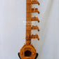 Unique 4ft Sandalwood Carved Opening Sitar or Veena Collective Art - Malji Arts