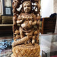 Wooden Fine Hand Carved Standing Baby Krishna Statue - Malji Arts