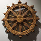 Sandalwood Dharam CHAKRA Rare Wall Hanging Artwork - Malji Arts