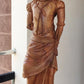 The Sandalwood Carved Double Statue of Mephistopheles & Margaretta - Malji Arts