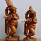 Sandalwood Antique Baby Krishna 2 Pieces Pair - Malji Arts