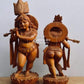 Sandalwood Antique Baby Krishna 2 Pieces Pair - Malji Arts
