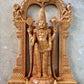 Wooden Fine Carved TIRUPATI BALAJI Statue - Malji Arts