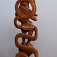 Sandalwood Antique Baby Krishna on Kalia Naag / Snack - Malji Arts