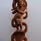 Sandalwood Antique Baby Krishna on Kalia Naag / Snack - Malji Arts