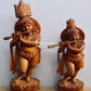 Sandalwood Antique Baby Krishna 2 Pieces Pair - Malji Arts