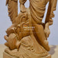 Collective Sandalwood Radha Krishna Love Scene Statue - Malji Arts