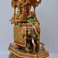 Wooden Fine Hand Painted Royal Big Elephant Ambabari - Malji Arts